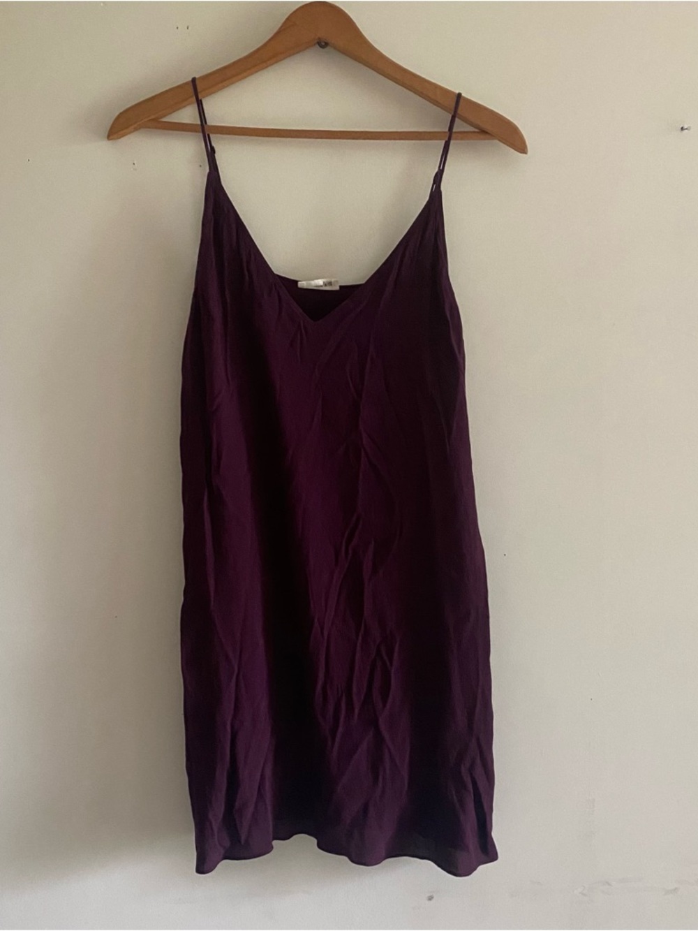 Aritzia Wilfred Free Vivienne Mini Slip Dress
